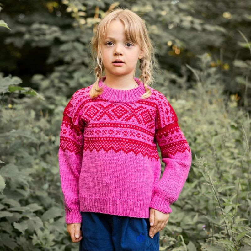 Sandnes 2411 1 Marius Kinderpullover Strickset