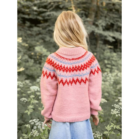 Sandnes 2411 2 Polar-Light Kinderpullover Strickset