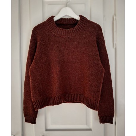 Rust Knitwear Emma Sweater Strickset