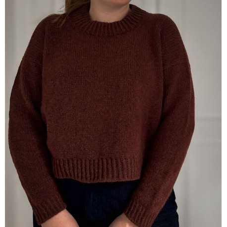 Rust Knitwear Emma Sweater Strickset