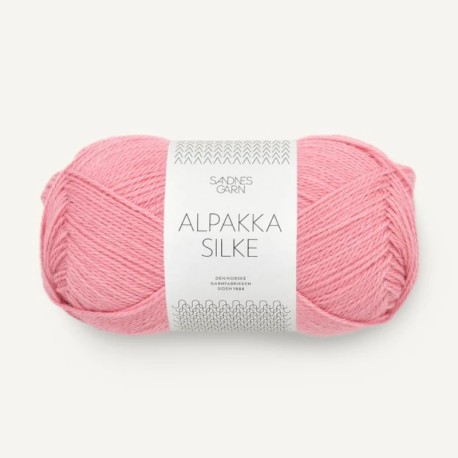 Sandnes Alpakka Silke Pink Icing 4304