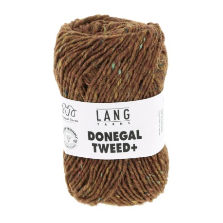 Lang Yarns Donegal Tweed + Kupfer 0015