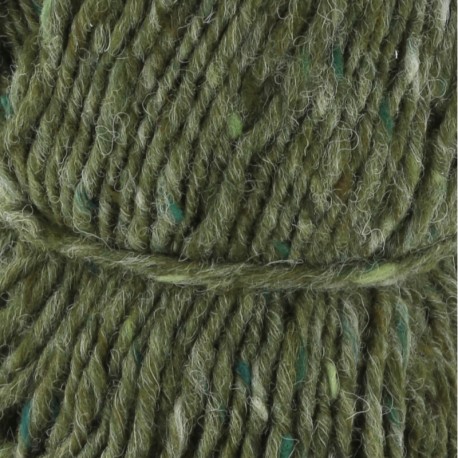 Lang Yarns Donegal Tweed + Grün 0017 Detail