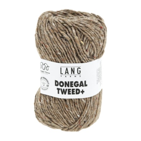 Lang Yarns Donegal Tweed + Camel 0039