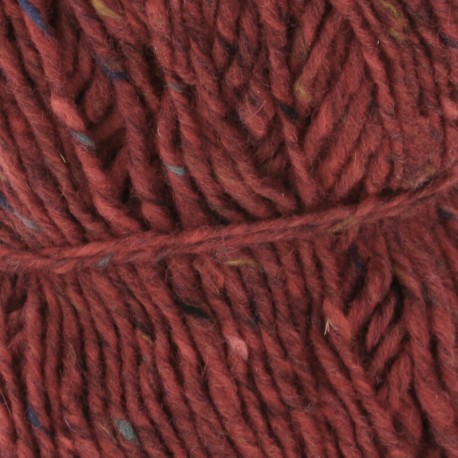 Lang Yarns Donegal Tweed + Rot 0060 Detail