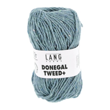 Lang Yarns Donegal Tweed + Reseda 0073