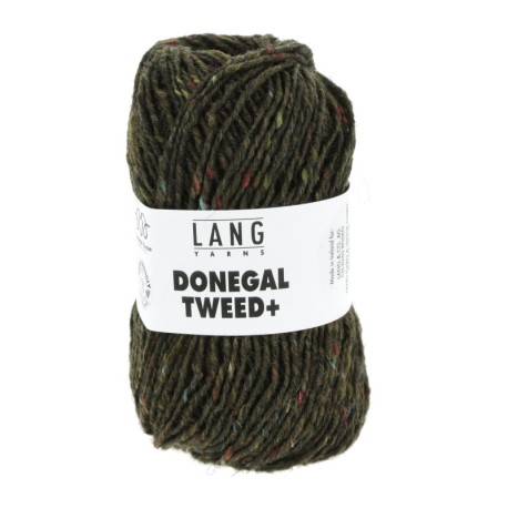 Lang Yarns Donegal Tweed + Olive 0098