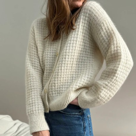 Other Loops Waffle Loop Cardigan