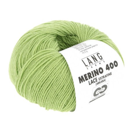 Lang Yarns Merino 400 Lace Matcha 0116