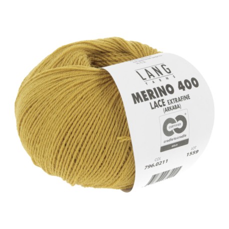 Lang Yarns Merino 400 Lace Bronze 0211