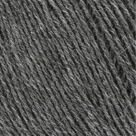 Lang Yarns Merino 400 Dunkelgrau Mélange 0005 Detail