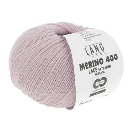 Lang Yarns Merino 400 Rosa 0019