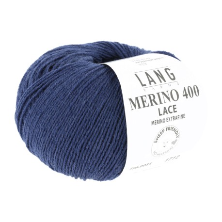 Lang Yarns Merino 400 Marine 0035