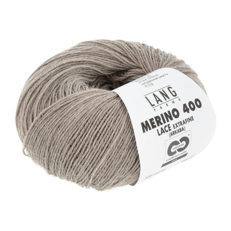 Lang Yarns Merino 400 Camel Mélange 0039