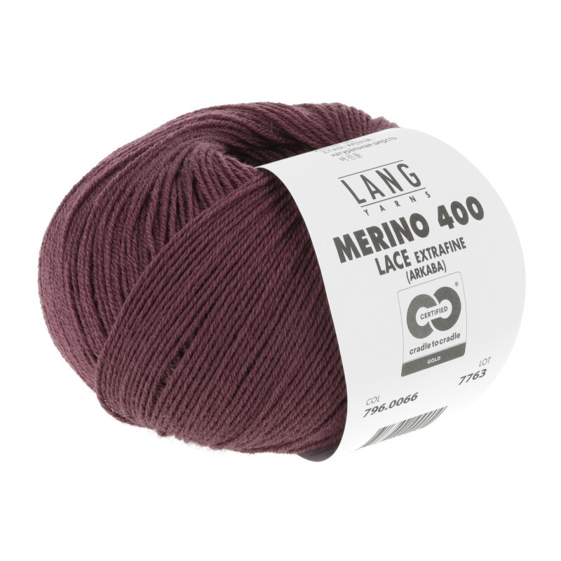 Lang Yarns Merino 400 Beere 0066