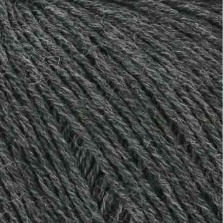 Lang Yarns Merino 400 Anthrazit Mélange 0070 Detail