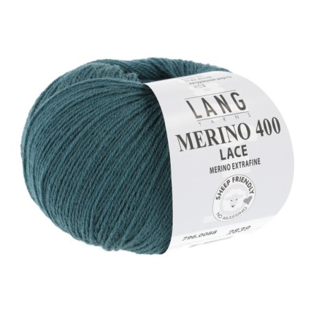 Lang Yarns Merino 400 Petrol 0088