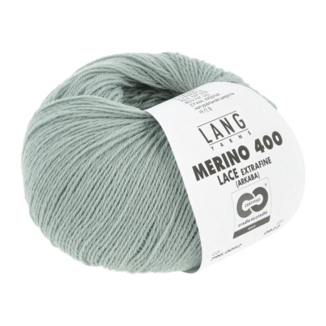 Lang Yarns Merino 400 Salbei 0092