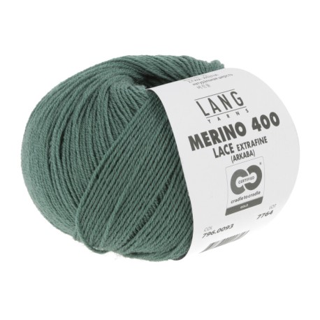 Lang Yarns Merino 400 Efeu 0093