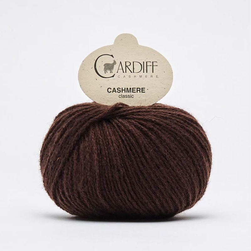 Cardiff Cashmere Classic - Cacao 643