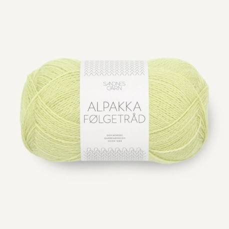 Sandnes Alpakka Folgetrad Lime Punch 9523