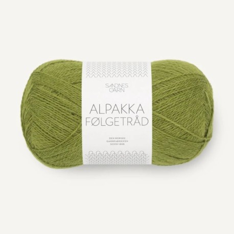 Sandnes Alpakka Folgetrad Matcha 9564