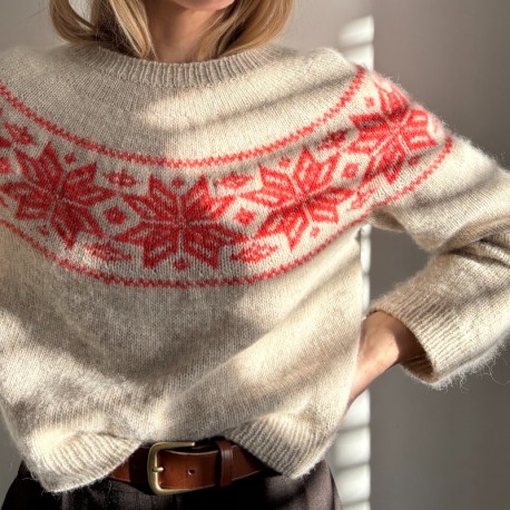 Coco Amour Knitwear Nordic Snowflake Sweater Strickset