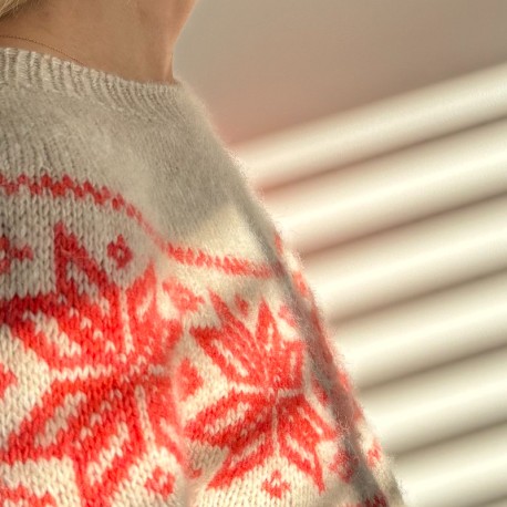Coco Amour Knitwear Nordic Snowflake Sweater Strickset