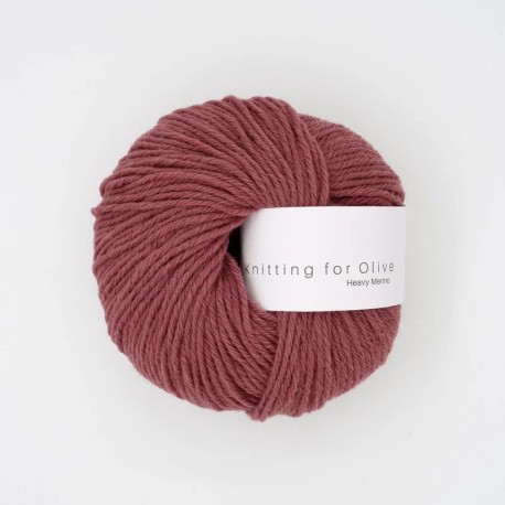 Knitting for Olive Heavy Merino Plum Rose