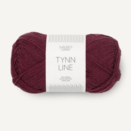 Sandnes Tynn Line Dyp Burgunder 4372 Preorder