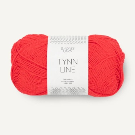 Sandnes Tynn Line Flame Scarlet 4108 Preorder