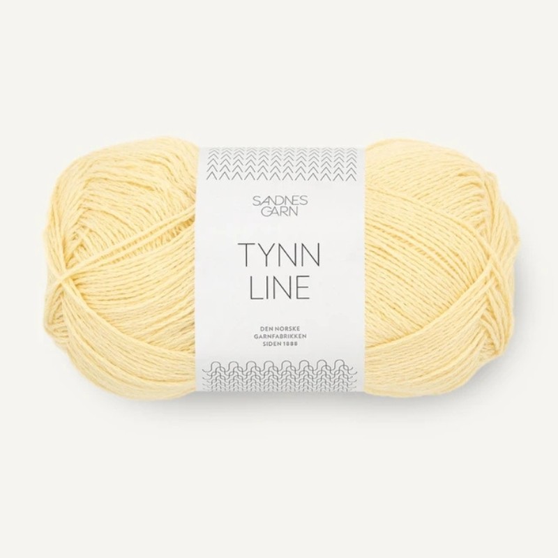 Sandnes Tynn Line Lys Gul 2112 Preorder
