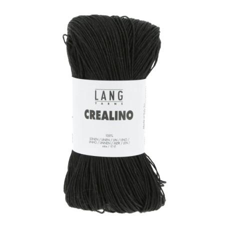 Lang Yarns Crealino Schwarz 0004 Preorder