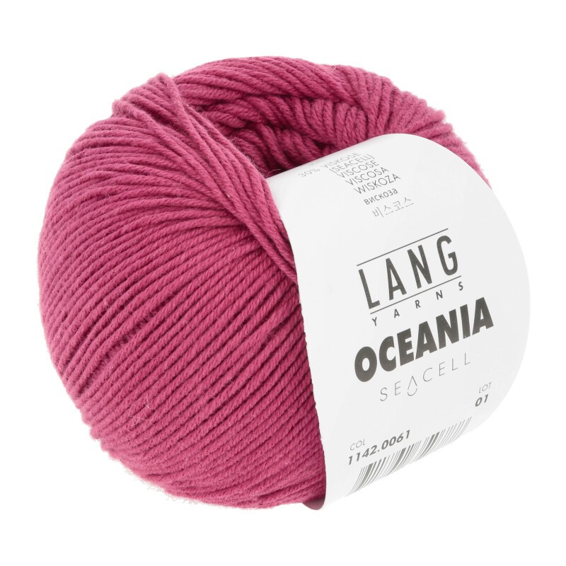 Lang Yarns Oceania Weinrot 0061 Preorder