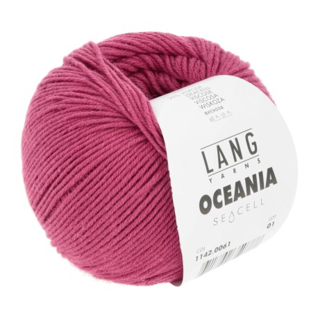 Lang Yarns Oceania Weinrot 0061 Preorder