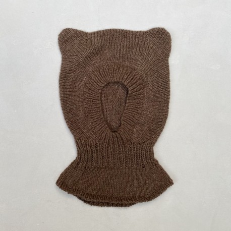 Baby Bear Balaclava Knitting for Olive Strickset
