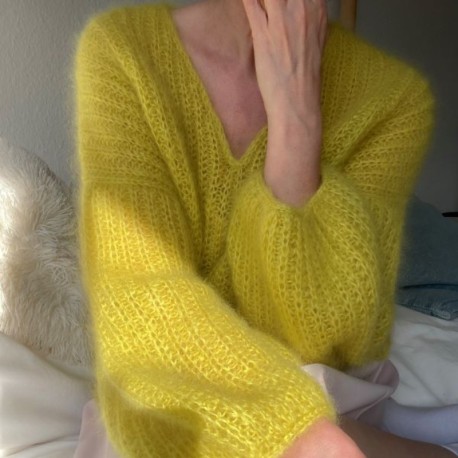 Lotilda - Juna V Neck Strickset