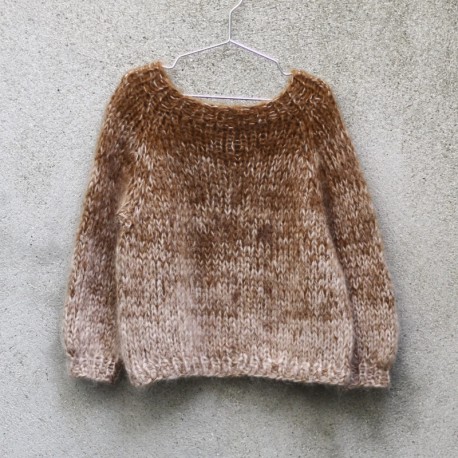 Knitting for Olive Color Rain Sweater Kids Strickset