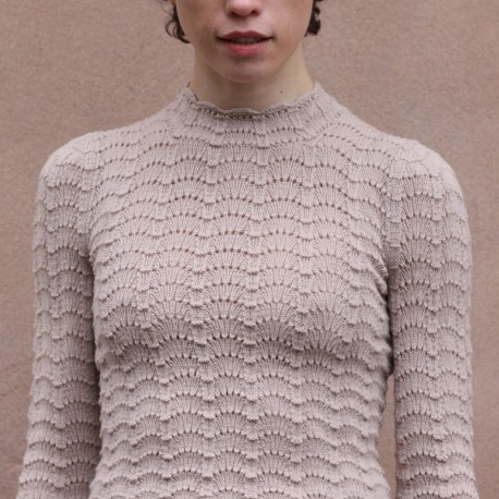 Barbroe Bluse Knitting for Olive Strickset