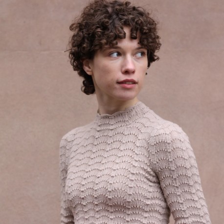 Barbroe Bluse Knitting for Olive Strickset