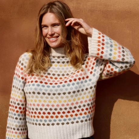 Knitting for Olive Dot Sweater Strickset