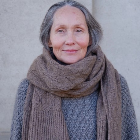 Olive Scarf Knitting for Olive Strickset