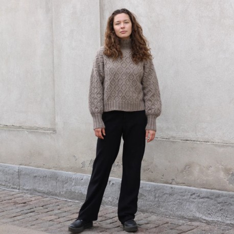 Nature Lace Sweater Knitting for Olive Strickset