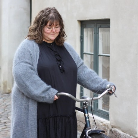 Knitting for Olive Charles Grey Cardigan Strickset