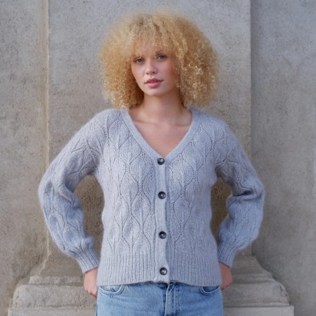 Knitting for Olive Olive Cardigan V-Neck Strickset