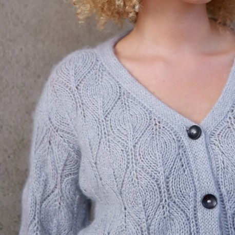 Knitting for Olive Olive Cardigan V-Neck Strickset