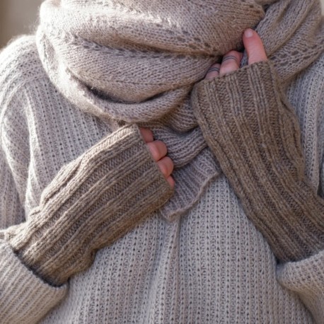 Knitting for Olive Nuuk Gloves Strickset