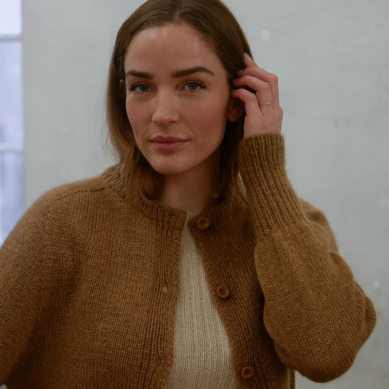 Knitting for Olive Johanne Cardigan Strickset