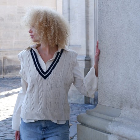 Knitting for Olive Eton Slipover Strickset