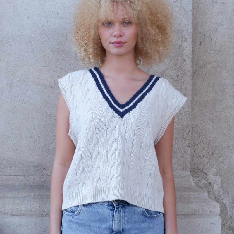 Knitting for Olive Eton Slipover Strickset